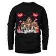 Basset Hound Lovers Valentine T-Shirt