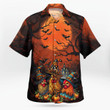 Chicken Halloween AOP Hawaii Shirt