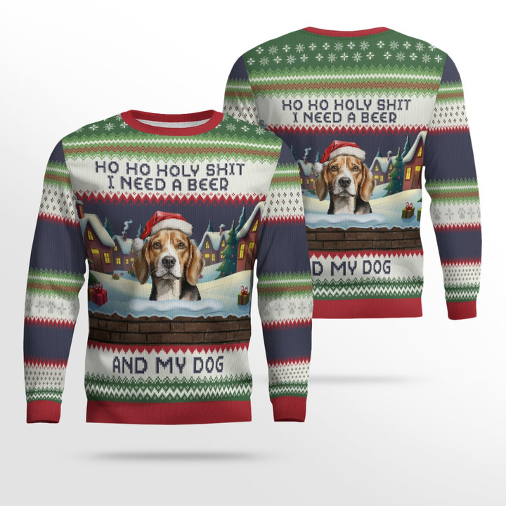 Premium Beagle Christmas Sweater