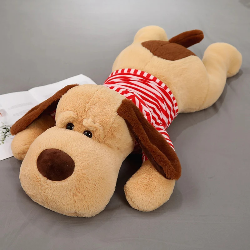 Giant Dog Plush Toy Big Sleeping Dog Stuffed Puppy Doll 