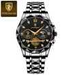 2 : Luxury Man Wristwatch Waterproof, Luminous Chronograph Watch.