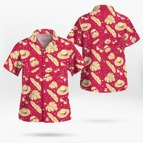 Pink Red Color Star Wars Hawaiian Shirt | Best For You.