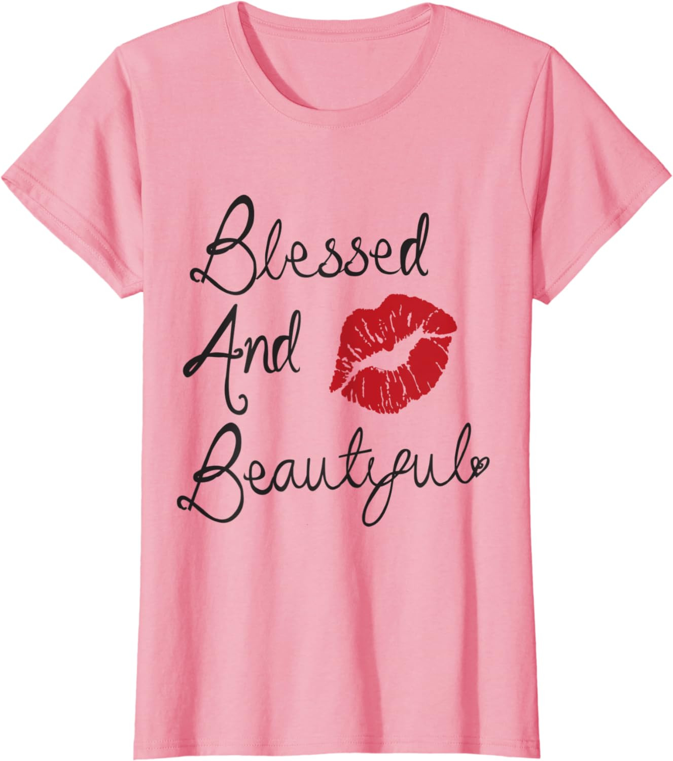 Womens 'Blessed And Beautiful' T-Shirt
