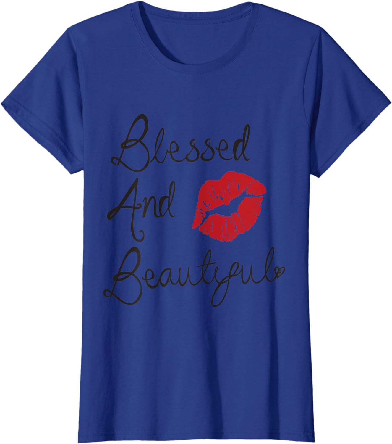 Womens 'Blessed And Beautiful' T-Shirt