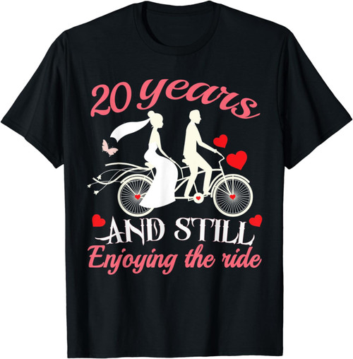 20th Wedding Anniversary Shirts | 20 Years Wedding Marriage T-Shirt
