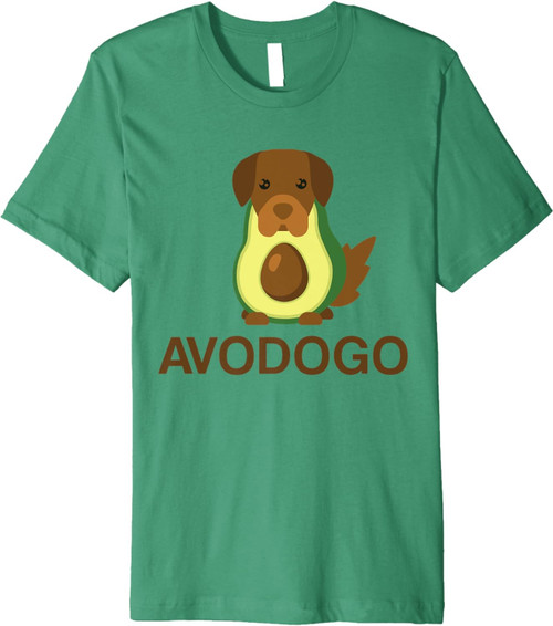 Avodogo Funny Dog Avocado T-Shirt