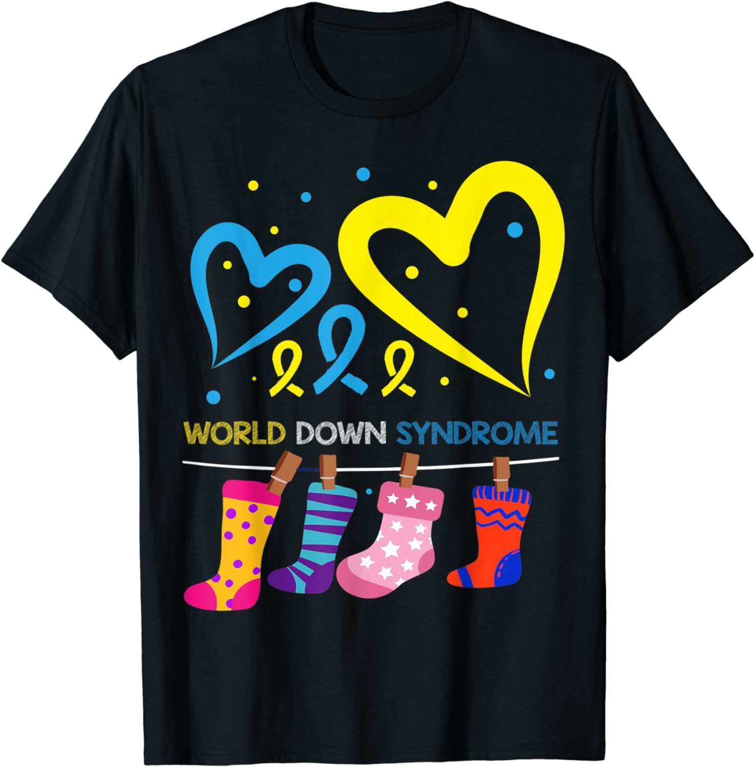 World Down Syndrome Wdsd 21 March Day T-Shirt