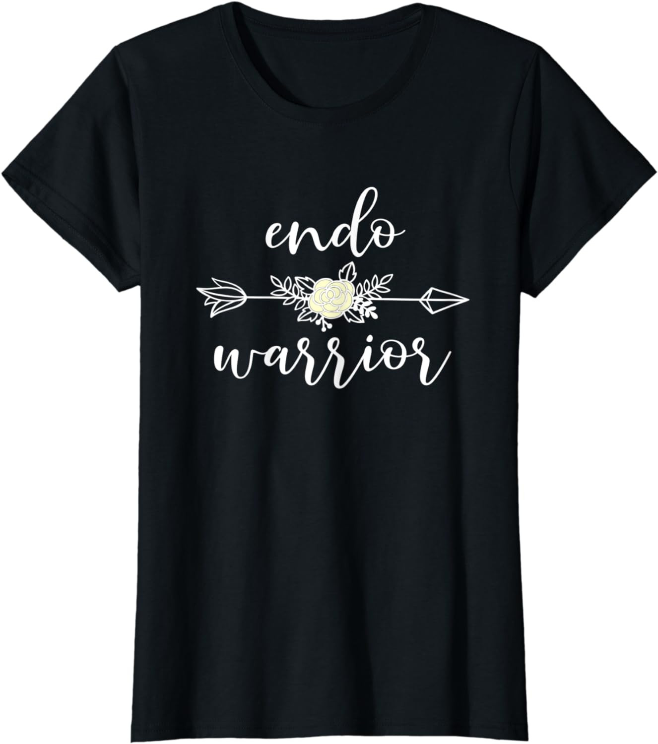 Womens Endo Warrior Endometriosis Awareness Month T-Shirt