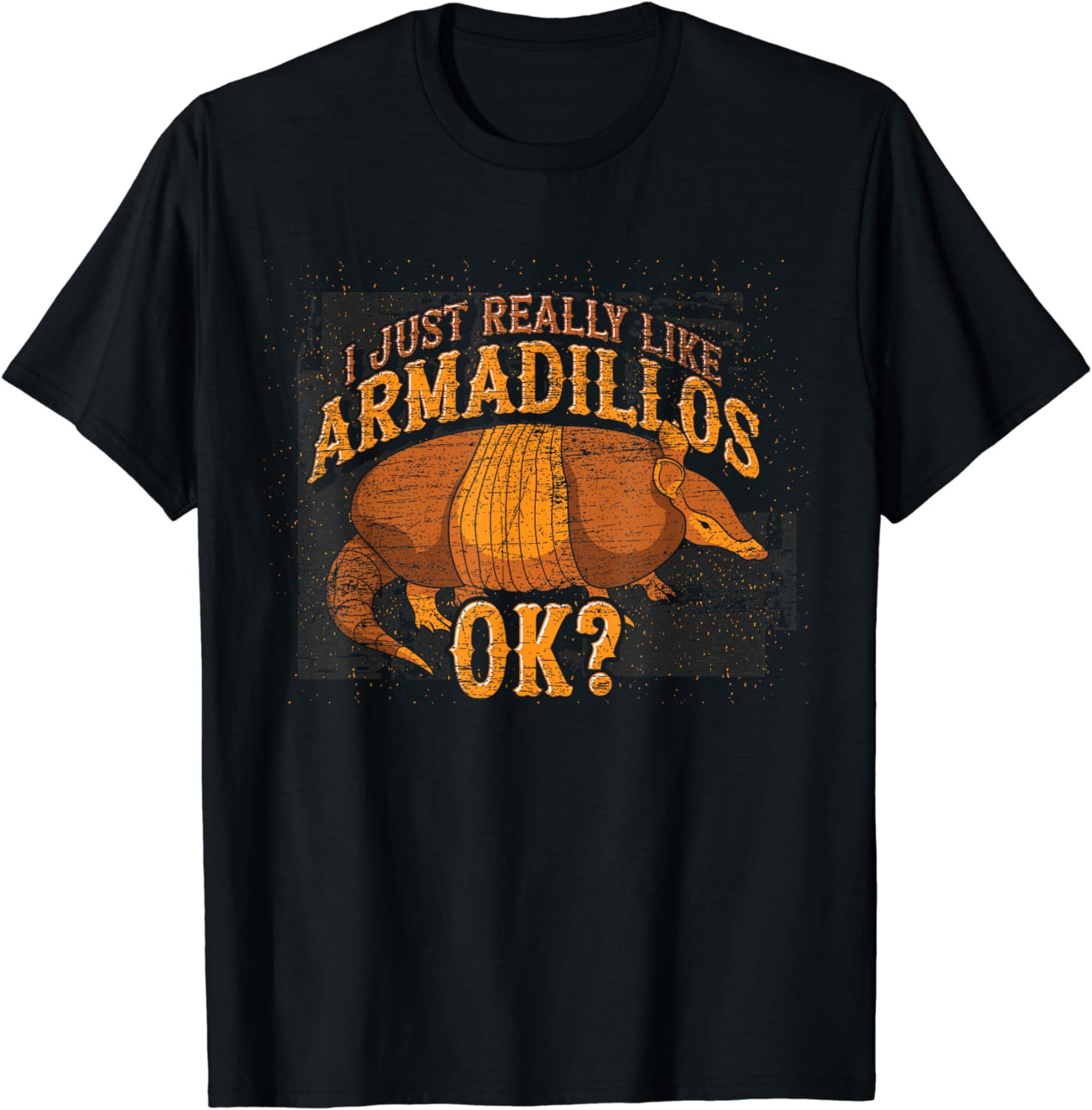 Wildlife Animal Lover Armadillo Lover Funny Armadillo T-Shirt