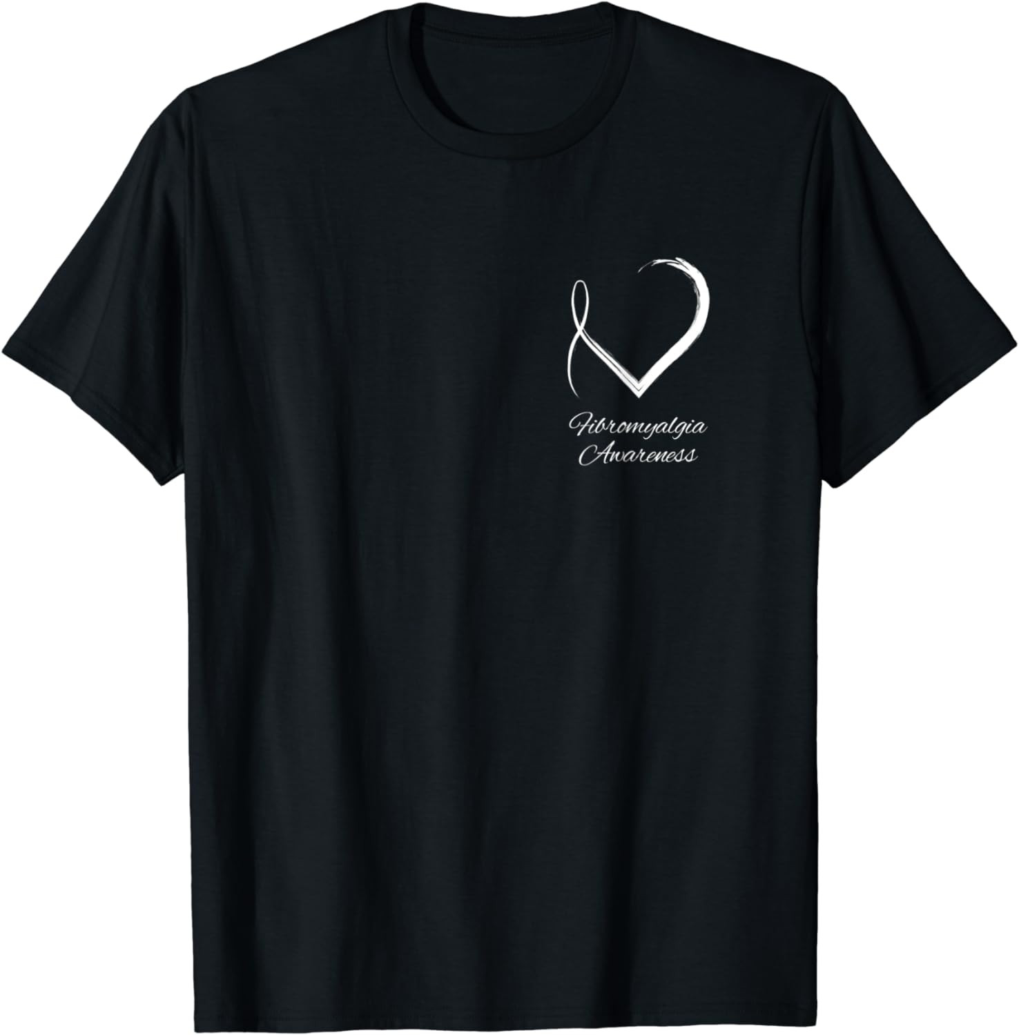 Subtle Fibromyalgia Heart, Fibromyalgia Awareness T-Shirt
