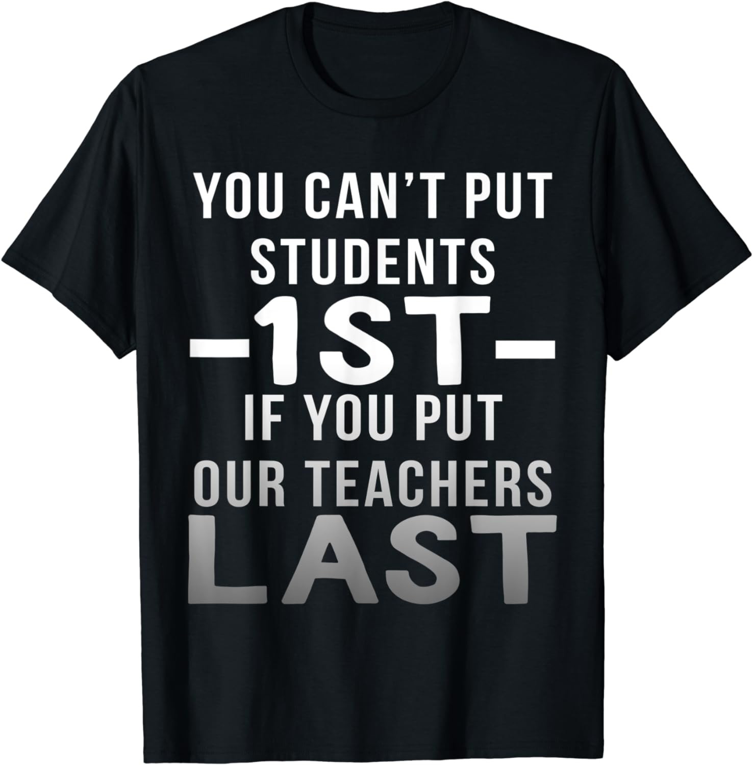 Students First & Teachers Last Strike #Redfored T-Shirt
