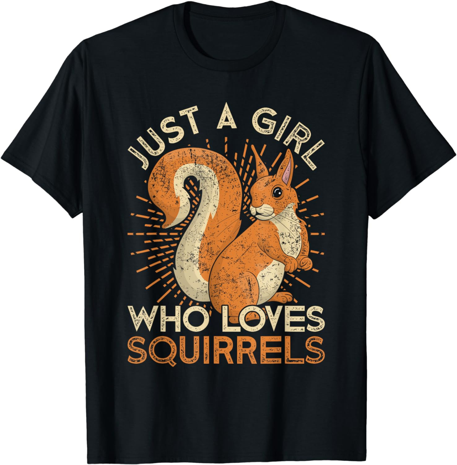 Squirrel Whisperer Forest Animal Girls Women Gift Squirrel T-Shirt