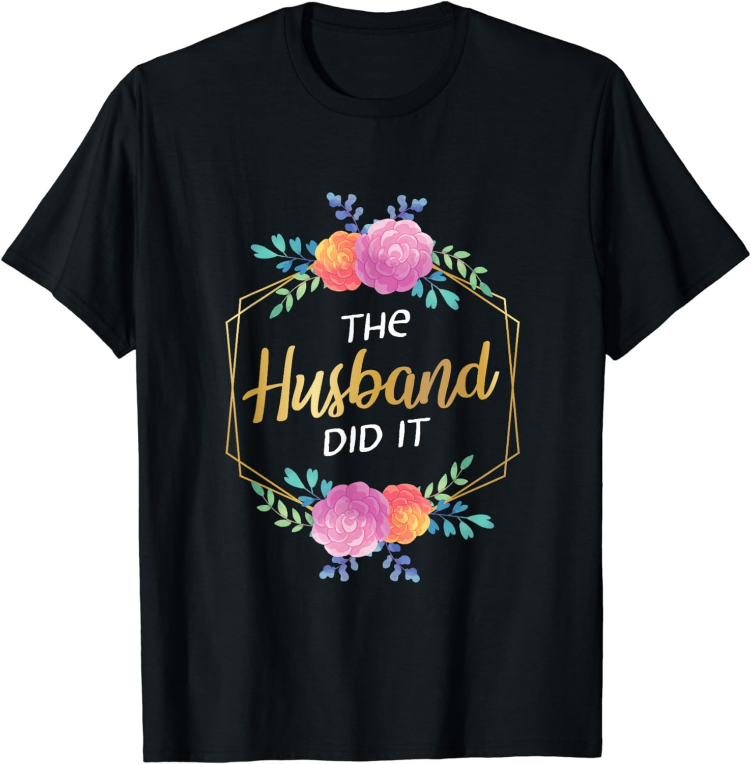 The Husband Did It True Crime T-Shirt