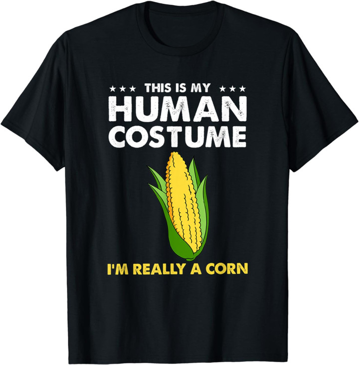 This Is My Human Costume Corn Halloween T-Shirt