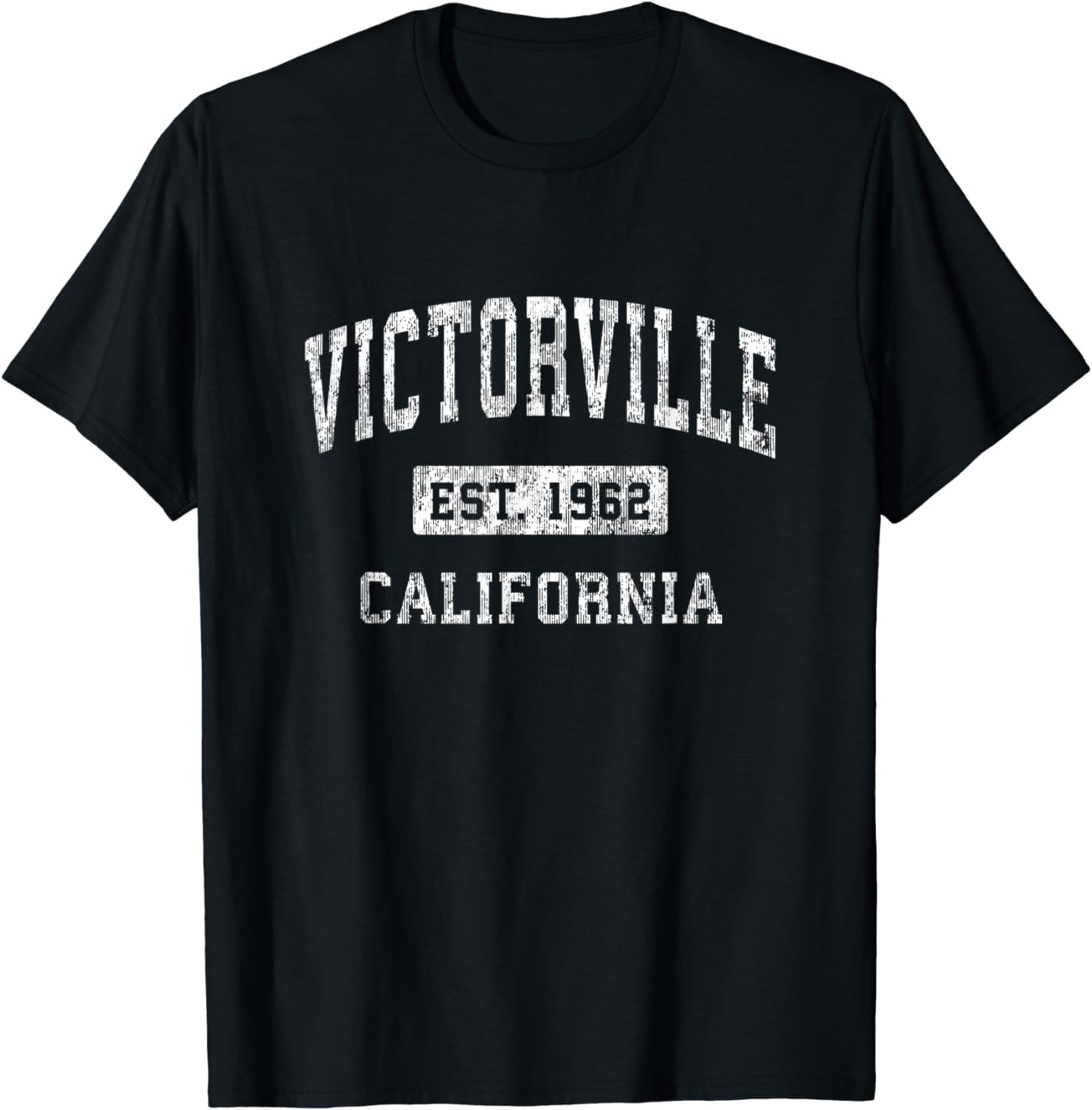 Victorville California Ca Vintage Established Sports Design T-Shirt
