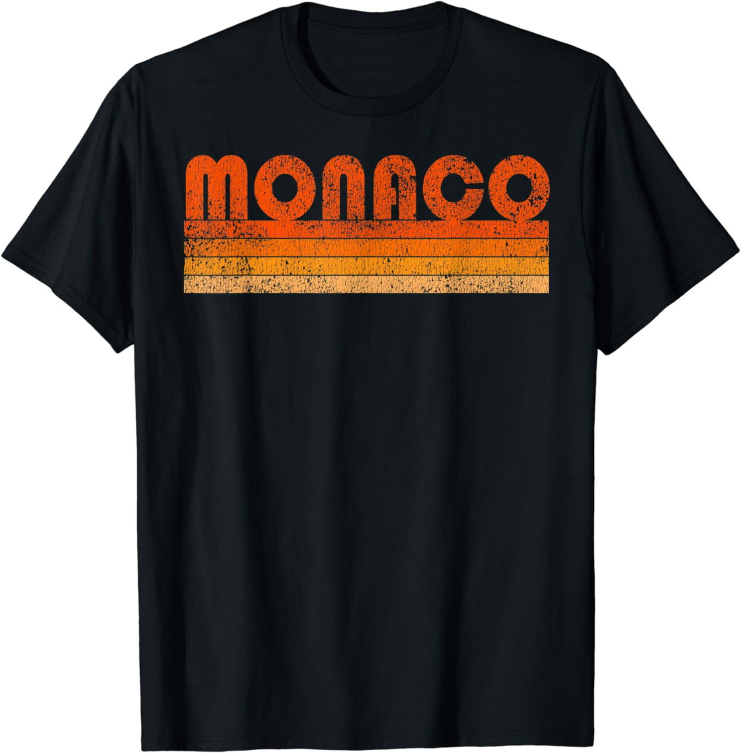 Vintage Retro Monaco T-Shirt