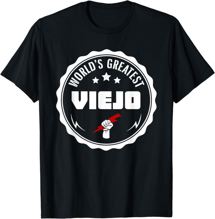 World's Greatest Viejo Shirt - Spanish Dad T-Shirt