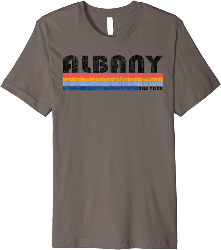 Vintage 1980s Style Albany Ny T Shirt
