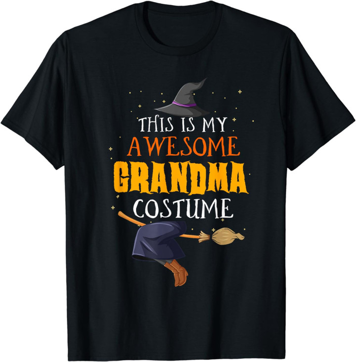 This Is My Awesome Grandma Costume Fun Halloween Shirt T-Shirt