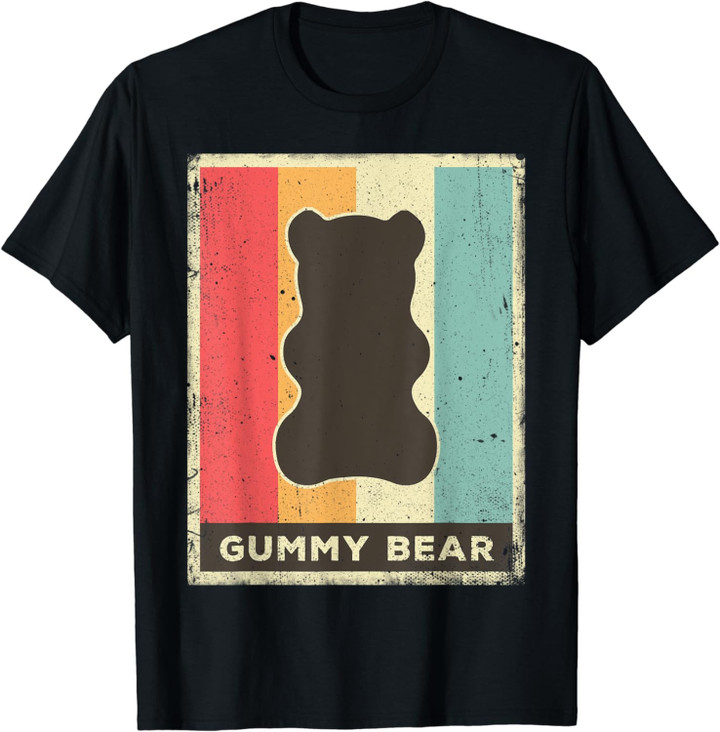 Vintage Gummy Bear Retro Gift T-Shirt