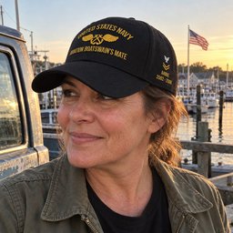 U.S. Navy Aviation Boatswain's Mate (AB) Rating Veteran Embroidered Cap (Gold Thread) - 1607