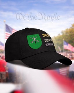 10th Special Forces Group (Airborne) Flash Embroidered Cap