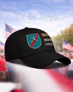 20th Special Forces Group (Airborne) Flash Embroidered Cap
