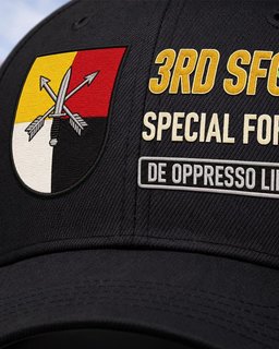 3rd Special Forces Group (Airborne) Flash Embroidered Cap