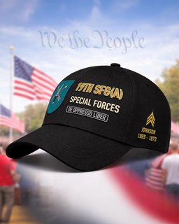 19th Special Forces Group (Airborne) Flash Embroidered Cap