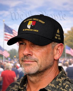 3rd Special Forces Group De Oppresso Liber Embroidered Cap