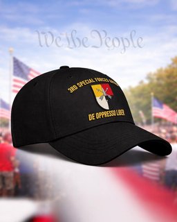 3rd Special Forces Group De Oppresso Liber Embroidered Cap