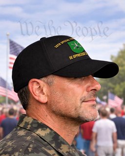 10th Special Forces Group De Oppresso Liber Embroidered Cap