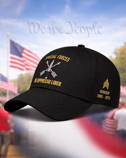 Special Forces De Oppresso Liber Crest Embroidered Cap