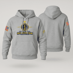 National Guard Fallen Memorial Day 1775-2026 - Embroidered Veteran Apparel | VeteranStitch - Hoodie Sport Grey 3XL