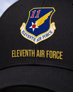 Eleventh Air Force Veteran Embroidered Cap - 2793 - Embroidered Classic Cap Navy Blue mockup