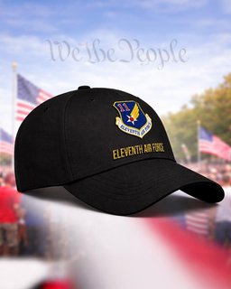Eleventh Air Force Veteran Embroidered Cap - 2793 - Embroidered Classic Cap Desert Tan mockup