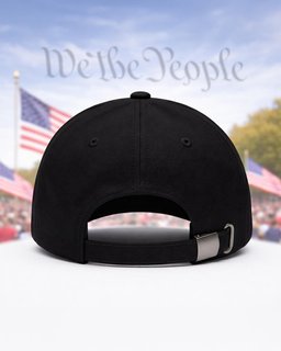 U.S. Air Force Cyber Command Veteran Embroidered Cap - 2772 - Vintage Distressed Cap Navy Blue mockup