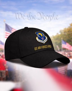 U.S. Air Forces Africa (USAFE-AFAFRICA) Veteran Embroidered Cap - 2816 - Embroidered Classic Cap Desert Tan mockup