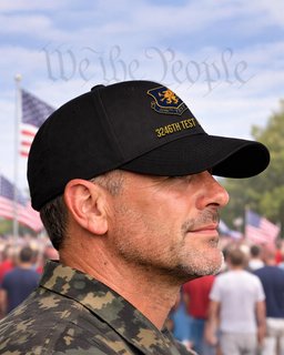 U.S. Air Force 3246th Test Wing Veteran Embroidered Cap - 2770 - Embroidered Classic Cap OG Green mockup