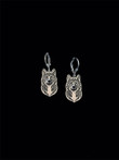 New Trendy Style American Akita Drop Earrings