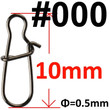 50 pcs Stainless Steel Fishing Snap Hooked Snap Pin Fastlock Clip Accessories Tackle for Barrel Swivel Lure hook