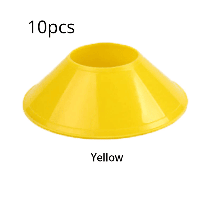 Soccer Training Sign Dish Pressure Resistant Cones Marker Discs Bucket Outdoor Basketball Football Training Sports Accessory