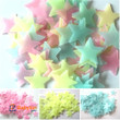 100pcs Fluorescent Glow in the Dark Stars Wall Stickers for Kids Rooms Decoration Livingroom Baby Bedroom Ceiling Home Decor