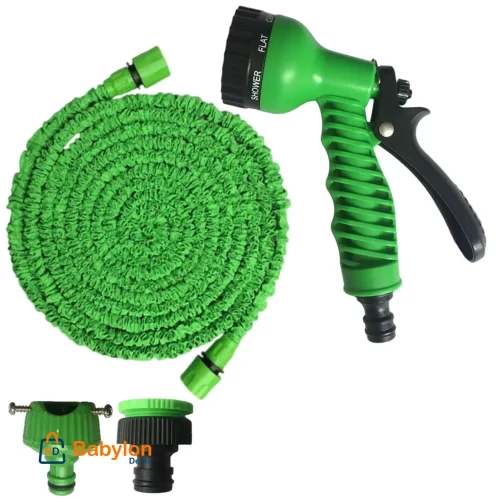 Garden Hose Pipe Water Hose Expandable Magic Hose 7 Patterns Water Gun Foam Pot flexible reels hose Car Wash Gun Sprayer