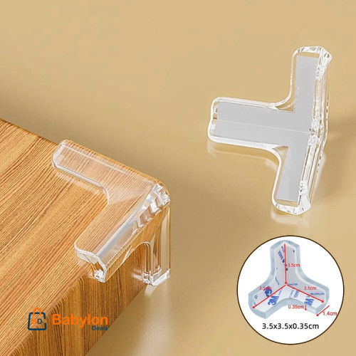 10pcs Baby Safety Corner Silicone Protector Table Soft Transparent Children Anti Collision Corner Edge Protection Guards