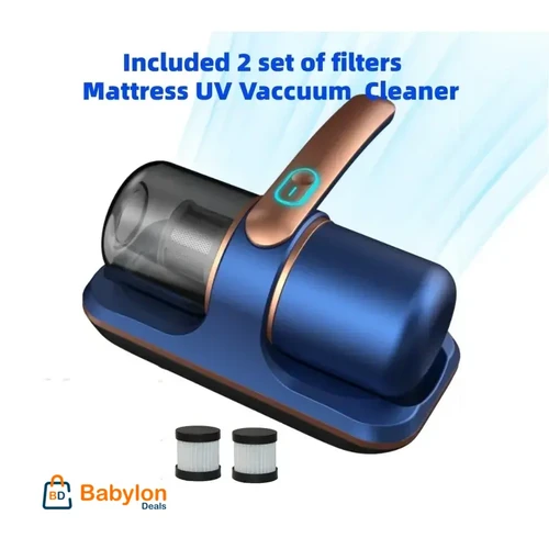 Wireless Mattress Vacuum Cleaner Cordless Handheld UV-C Bed Dust Remover Vacuum Cleaner