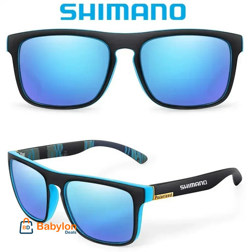Shimano Polarized UV400 Protection Sunglasses For Men and Women For Outdoor, Hunting, Fishing, Driving, Bicycle, With Sunglasses Optional Box
