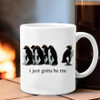 I Just Gotta Be Me Penguin Mug I Just Gotta Be Me National Geographic Coffee Mugs