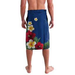 Island Wear Personalised United States And Guam Lavalava USA Eagle With Guahan Seal Tropical Vibes Polynesian Alina Basics