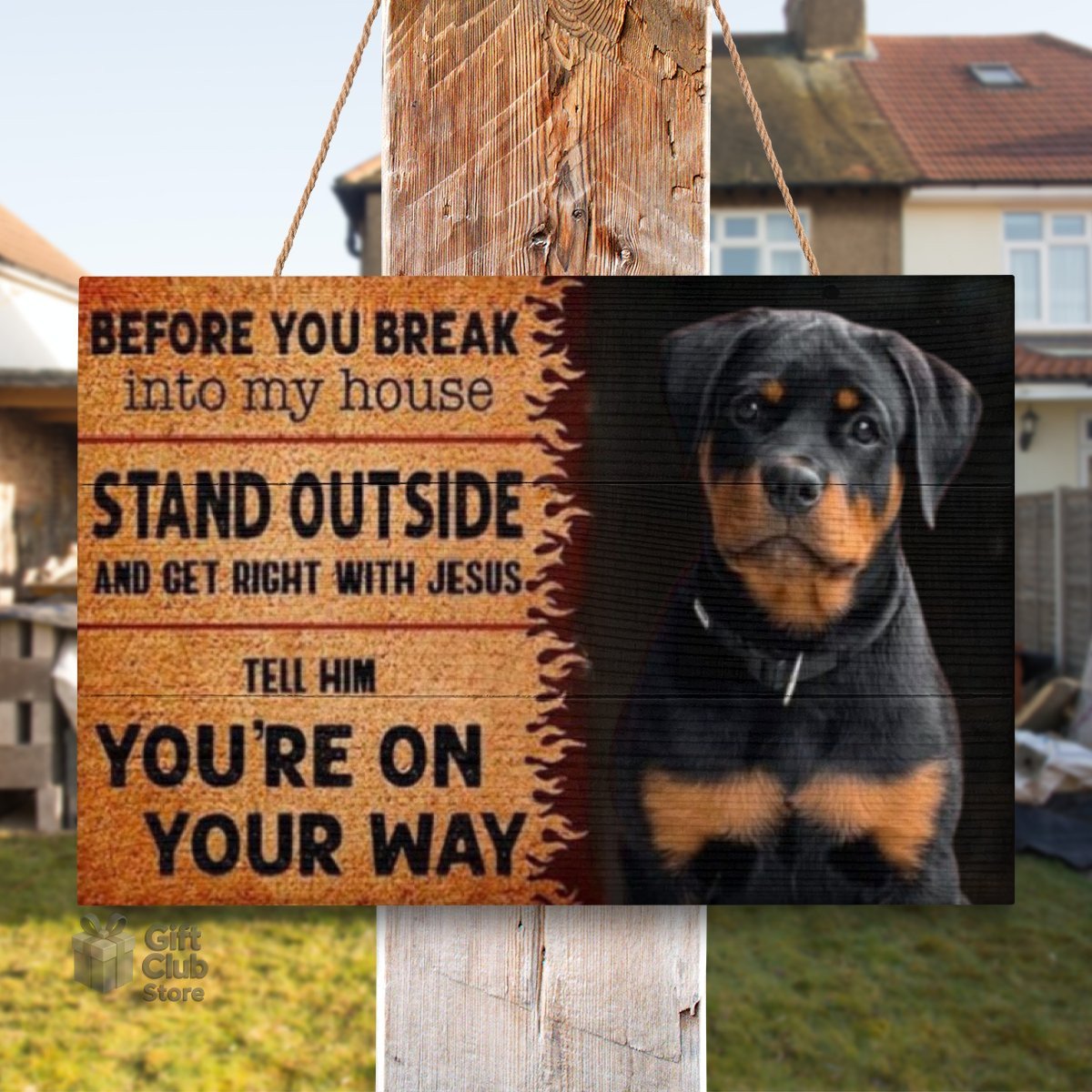 Starting Soon Rottweiler Sign Premium Rottweiler New Wood Sign - giftclubstore